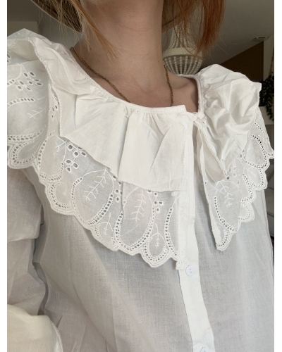 Blouse col claudine Esmée