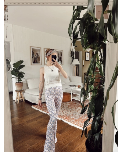 Pantalon à fleurs  leggings