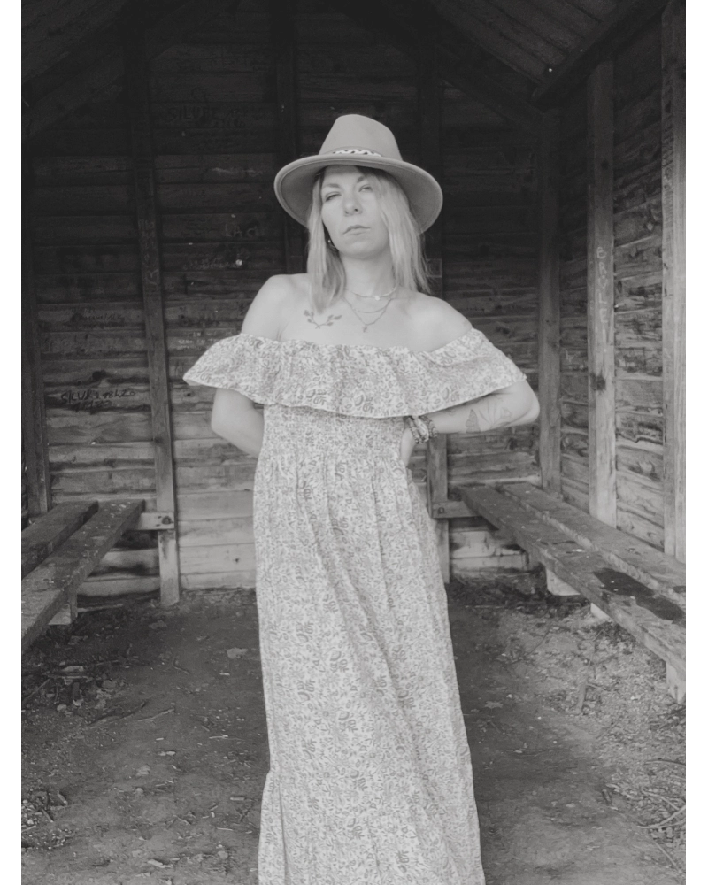 Robe longue à fleurs bohème - Luna