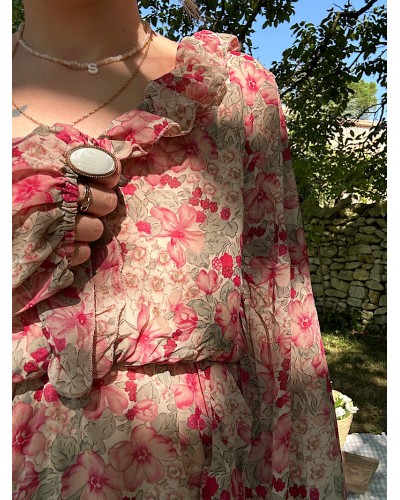 Robe à fleurs LORETTE - Loupiote